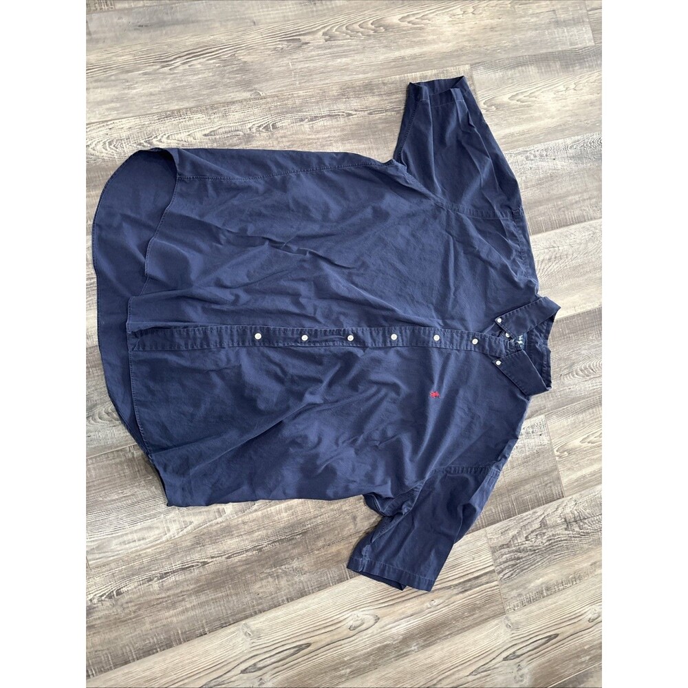Polo Ralph Lauren Blake Shirt Mens XL  Blue  Button Up Short Sleeve Classic Fit